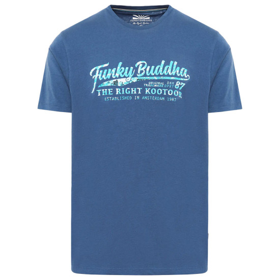 Funky Buddha Ανδρική κοντομάνικη μπλούζα